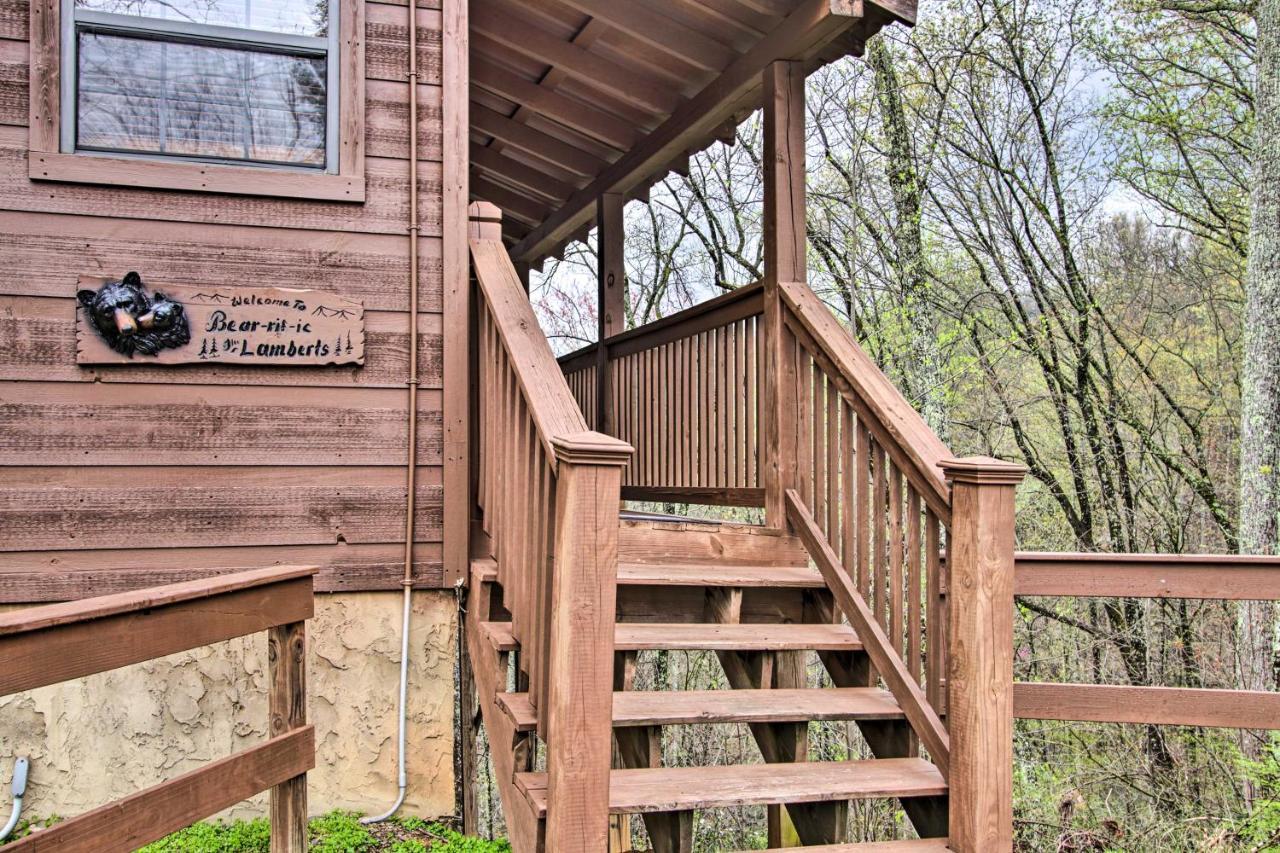 Sevierville Sanctuary Hot Tub, Pool Table And Deck! エクステリア 写真